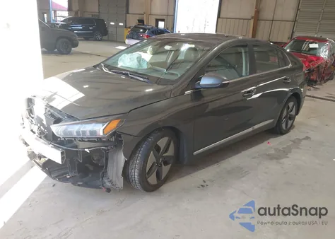 2021 Hyundai Ioniq Hybrid Sel из США, поврежденный, VIN KMHC85LC2MU259351